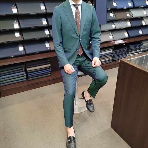 ダンカン イタリアンスタイルのスーツ